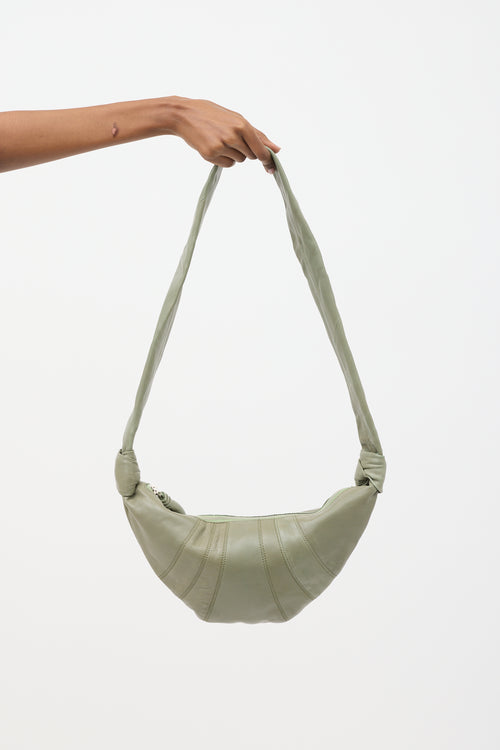 Lemaire Small Leather Croissant Bag