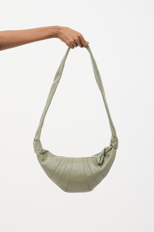 Lemaire Small Leather Croissant Bag