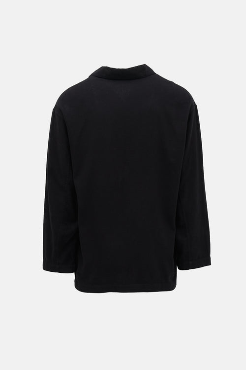 Lemaire Twill Pointed Collar Shirt
