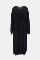 Lemaire Wool Belted Sweater Dress