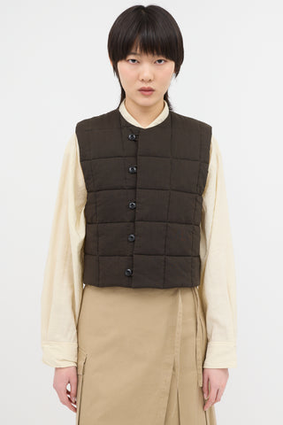 Lemaire Wool Padded Vest