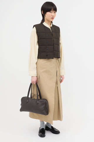 Lemaire Wool Padded Vest