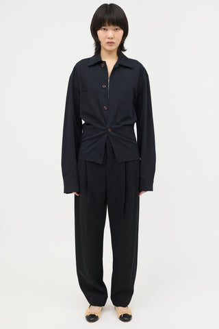 Lemaire Wool Two Pocket Shirt