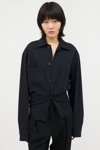 Lemaire Wool Two Pocket Shirt