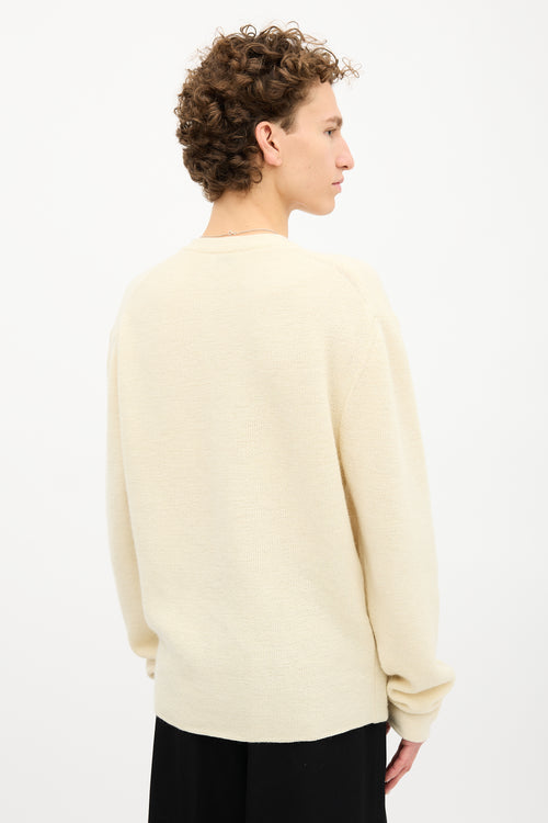 Lemaire Wool V-Neck Sweater