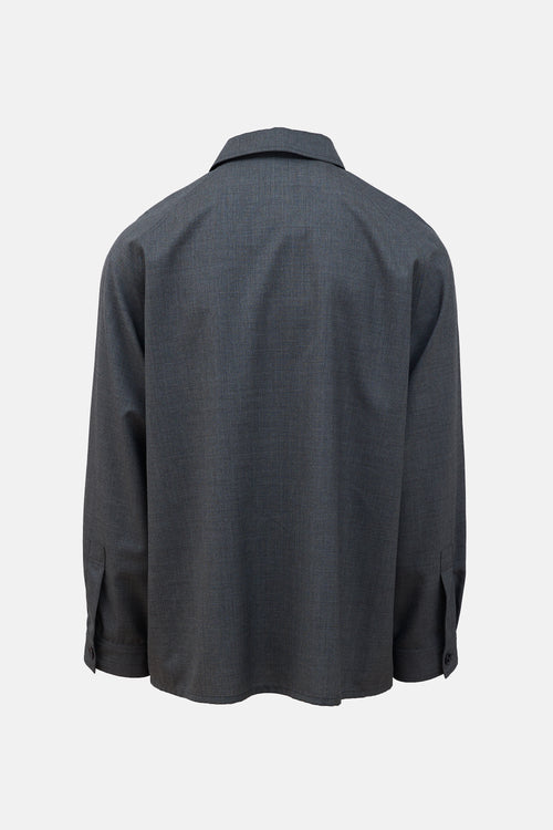 Lemaire Wool Welt Pocket Shirt