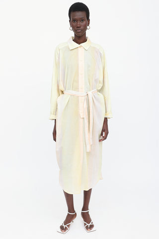 Lemaire Ombre Button Up Dress