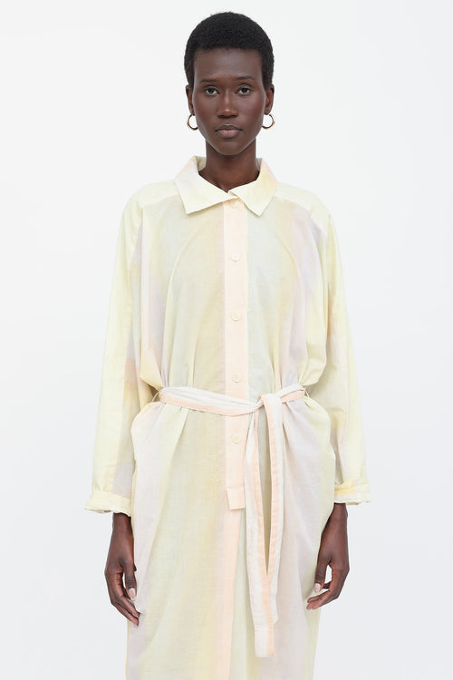 Lemaire Ombre Button Up Dress