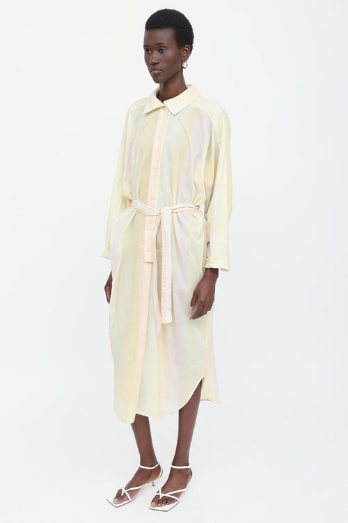Lemaire Ombre Button Up Dress