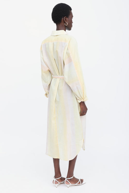 Lemaire Ombre Button Up Dress