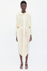 Lemaire Ombre Button Up Dress
