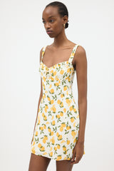Reformation Crepe Printed Jordy Dress