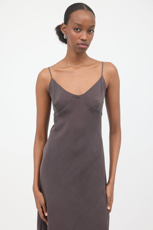 Leset Kim Slip Maxi Dress