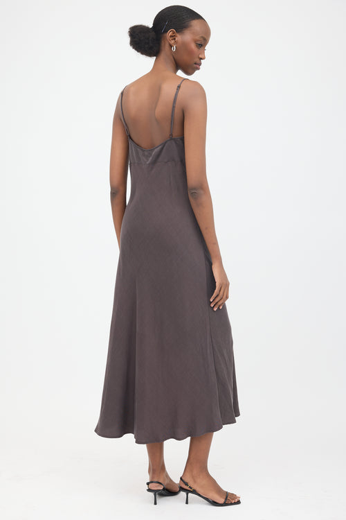 Leset Kim Slip Maxi Dress