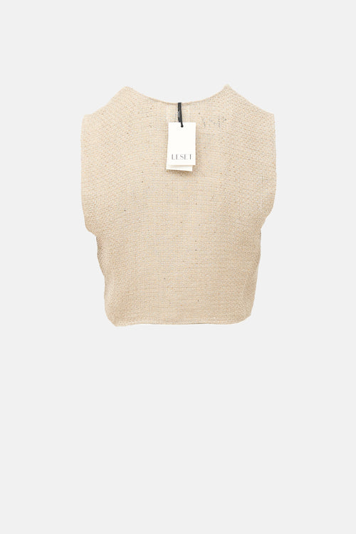 Leset Stella Crewneck Vest Top