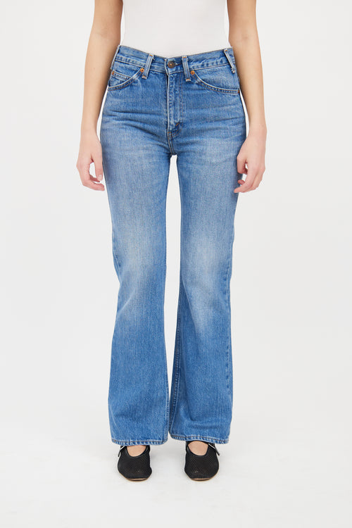 Valentino X Levi's Medium Wash 517 Jeans