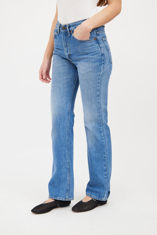 Valentino X Levi's Medium Wash 517 Jeans