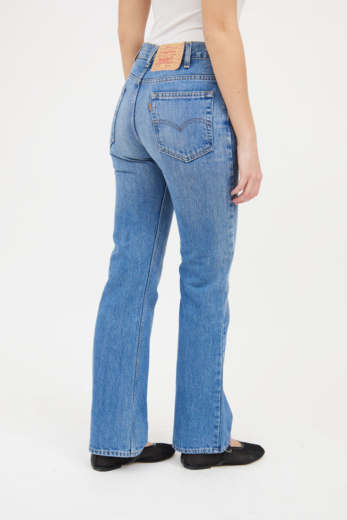 Valentino X Levi's Medium Wash 517 Jeans