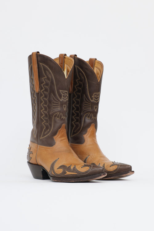 Liberty Boot Co. Aguilla Two Tone Western Boot
