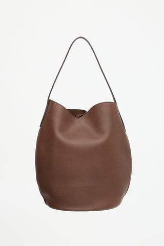 Liffner Leather Buckled Bucket Bag