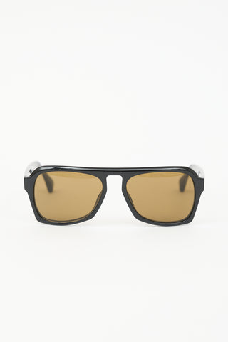Dries Van Noten X Linda Farrow Square Sunglasses