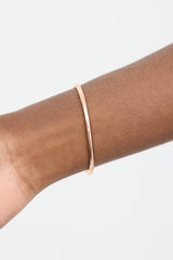 Links of London Rose Gold Vermeil & Diamond Ascot Cuff Bracelet