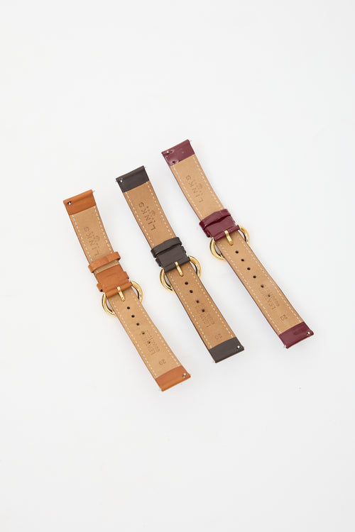 Links of London Gold Stainless Steel & Multi Driver Ellipse Chronograph Watch