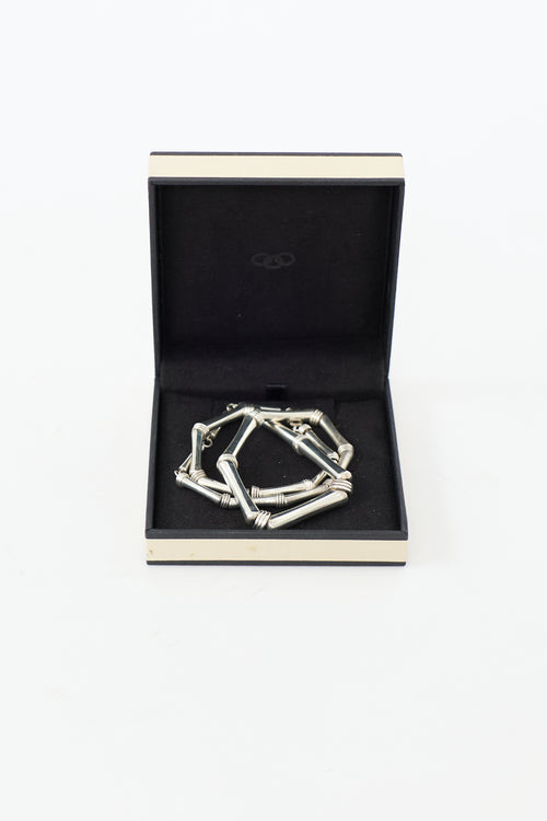 Links of London Sterling Silver Bamboo Necklace