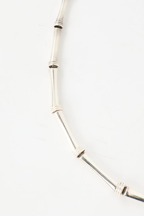 Links of London Sterling Silver Bamboo Necklace
