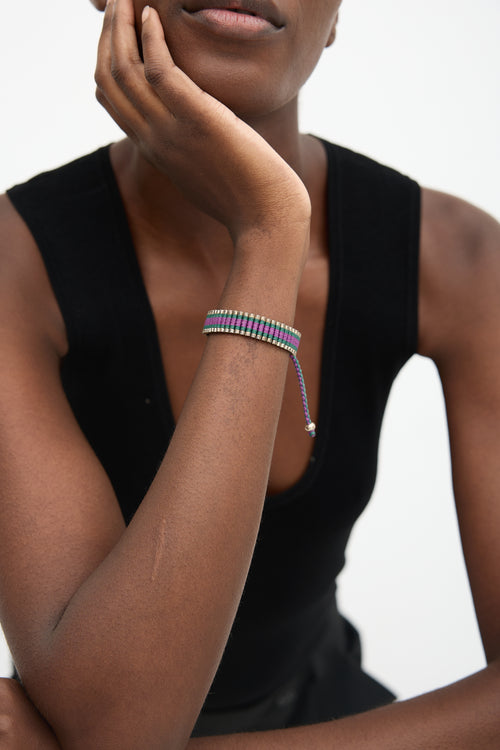 Links of London Wimbledon Double Cord Friendship Bracelet