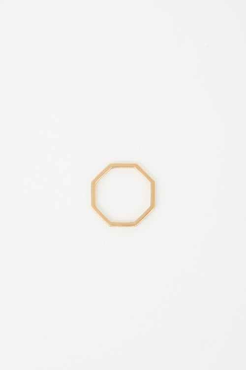 Lisa Gozlan 14k Gold Stacker Ring