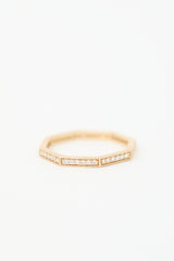 Lisa Gozlan 14k Gold Stacker Ring