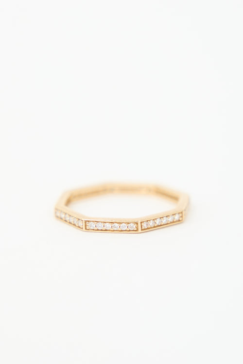 Lisa Gozlan 14k Gold Stacker Ring