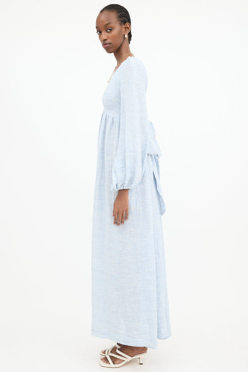 Lisa Marie Fernandez Linen Bouclé Carolyn Dress