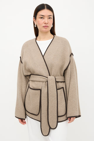 Lisa Yang Cashmere Belted Cardigan