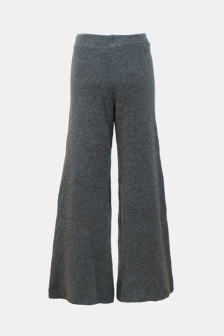 Lisa Yang Cashmere Bouclé Wide Leg Pant