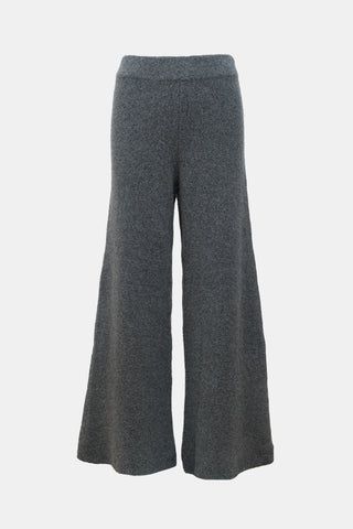 Lisa Yang Cashmere Bouclé Wide Leg Pant