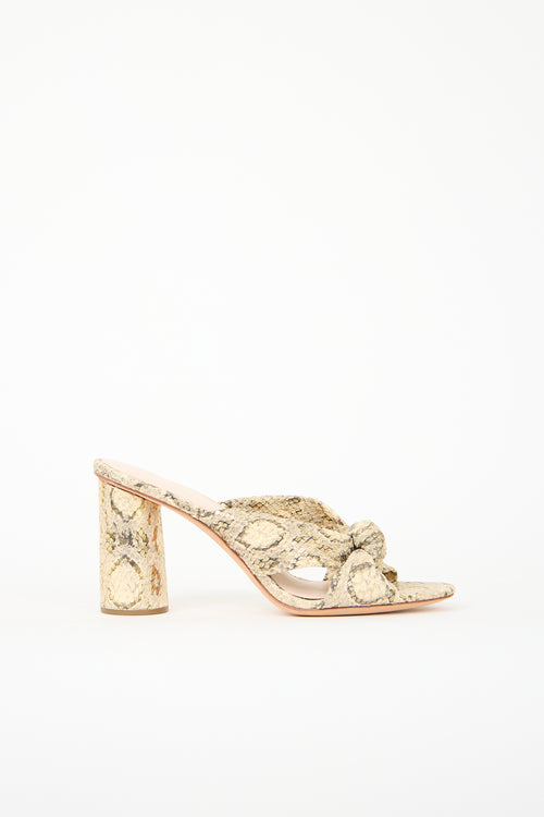 Loeffler Randall Embossed Leather Coco Heel
