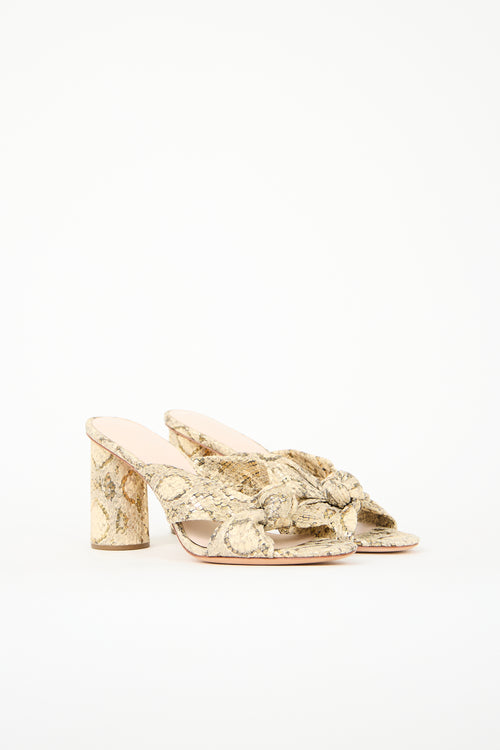 Loeffler Randall Embossed Leather Coco Heel