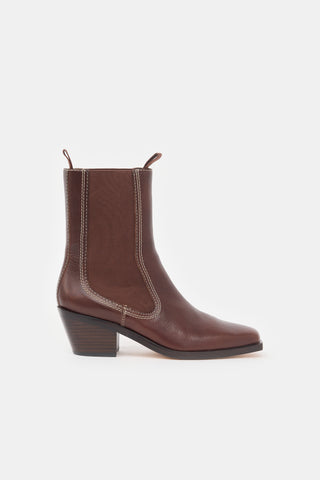 Loeffler Randall Leather Nat Chelsea Boot