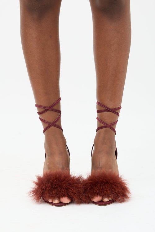 Loeffler Randall Suede Nicholette Sandal
