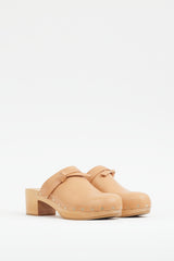 Loeffler Randall Beige Leather Clog