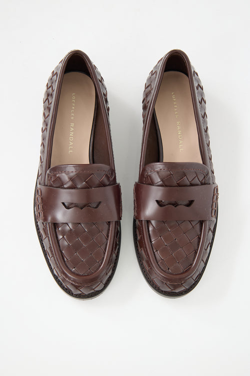 Loeffler Randall Leather Rachel Loafer