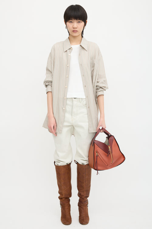 Loewe 2020 Leather Small Hammock Bag