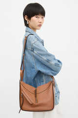 Loewe 2021 Leather Small Hammock Bag