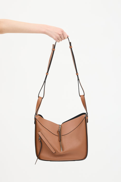 Loewe 2021 Leather Small Hammock Bag