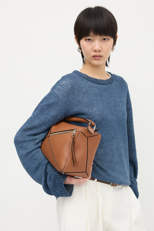 Loewe 2022 Leather Small Puzzle Bag