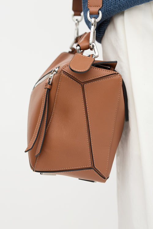Loewe 2022 Leather Small Puzzle Bag