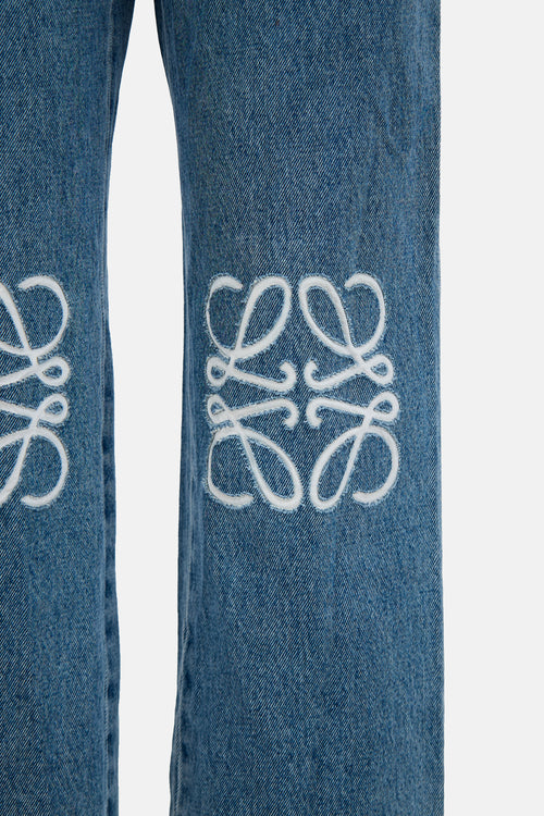 Loewe Anagram Cropped Jeans