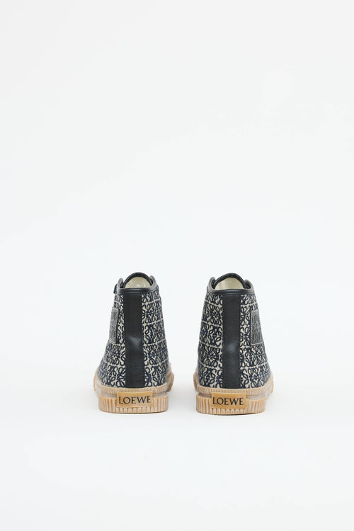 Loewe Anagram High Top Sneaker